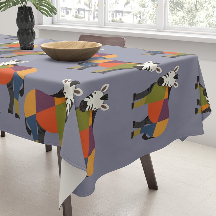 Zebra Tablecloth Gallery Image 3
