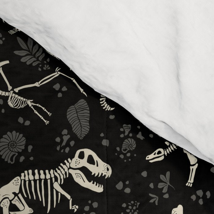 Excavated Dinosaur Fossils Comforter Gallery Image 4