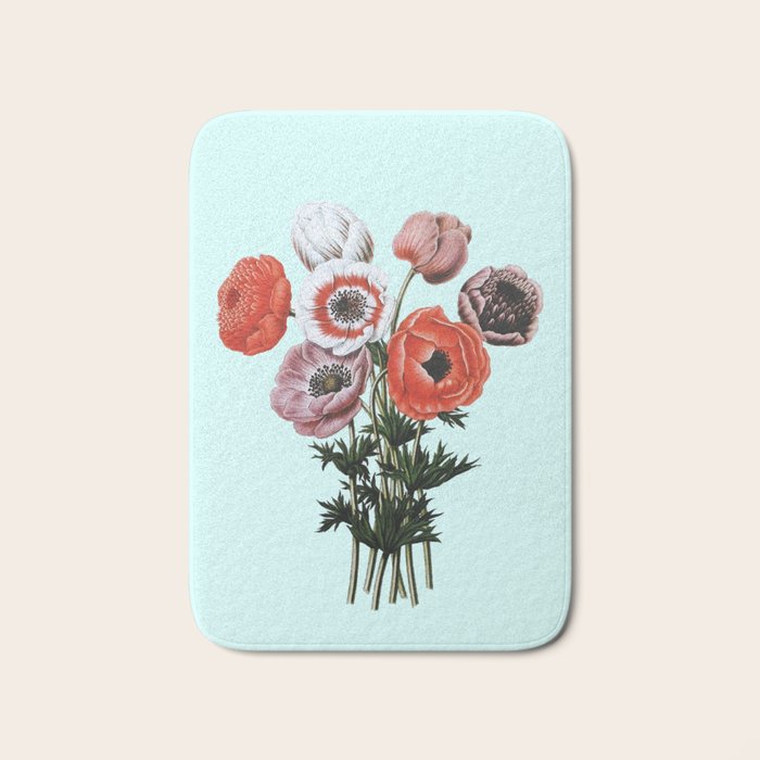 Poppies Bath Mat Gallery Image 1