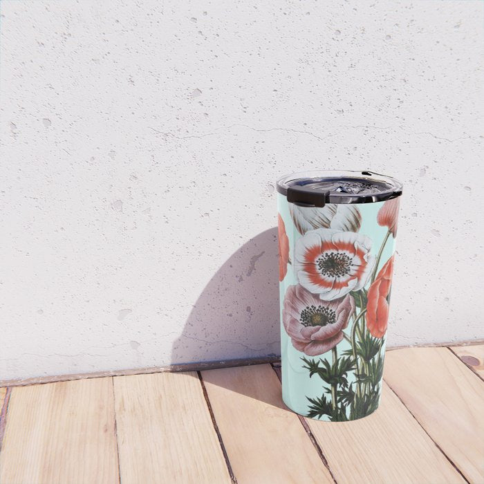 Poppies Travel Mug Gallery Image 4