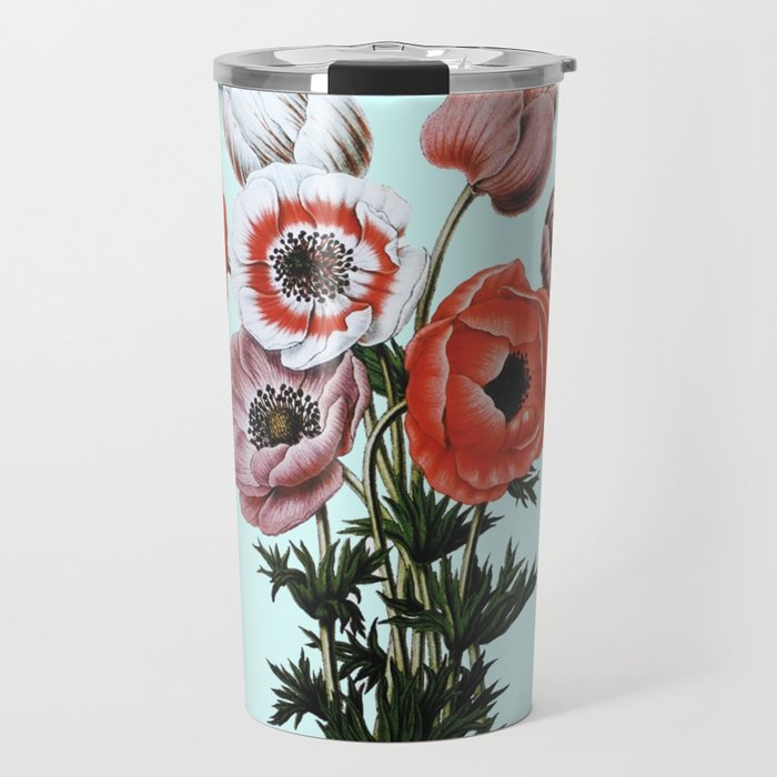 Poppies Travel Mug Gallery Image 1