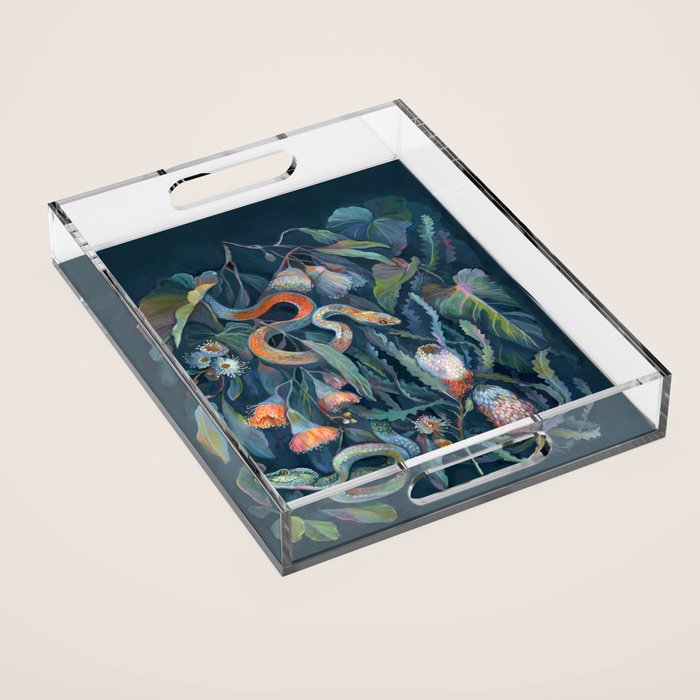 Snake Banksia Forest Acrylic Tray Gallery Image 1