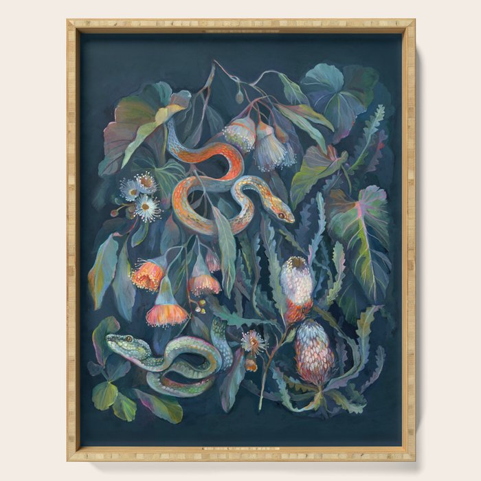 Snake Banksia Forest Serving Tray Gallery Image 1