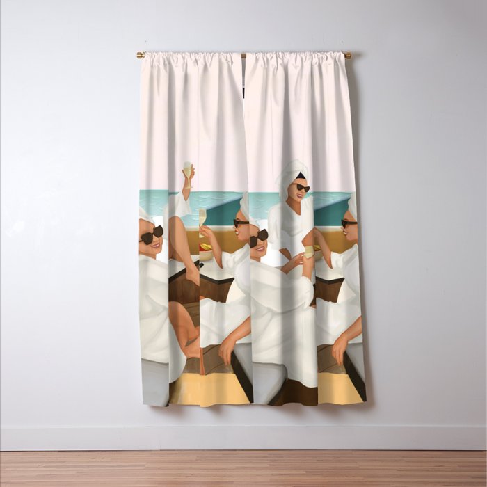 Seaside Indulgence Window Curtain Gallery Image 3