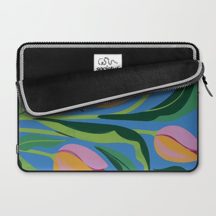 Flower Market Tulips Laptop Sleeve Gallery Image 2