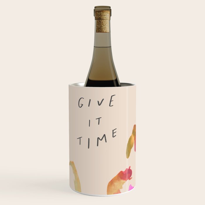 "Give It Time" Wine Chiller Gallery Image 1