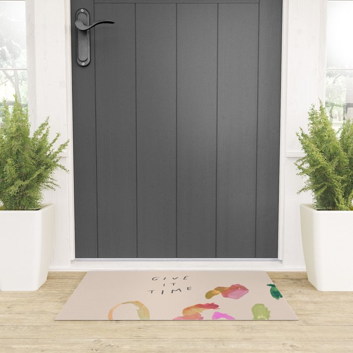 "Give It Time" Welcome Mat Gallery Image 3