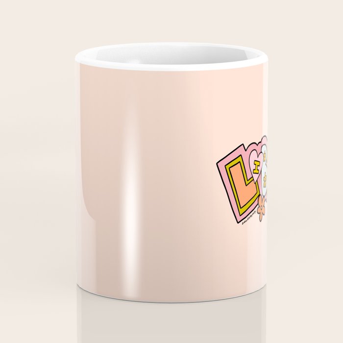 Libra Doodle Letters Coffee Mug Gallery Image 4