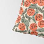 Hot Orange Blooms Pillow Sham Gallery Image 4