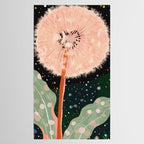 Night Dandelion Tablecloth Gallery Image 2