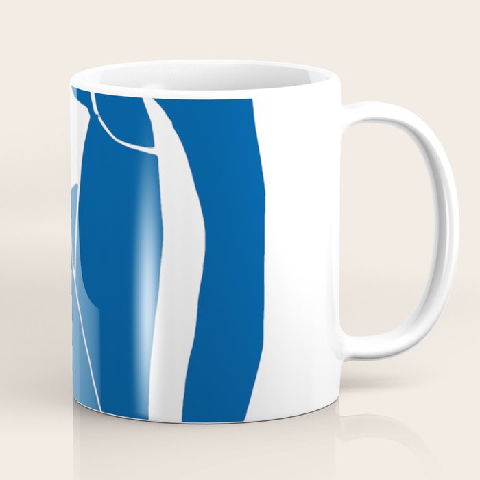 Henri Matisse - Blue Nude II - Minimalist Blue Coffee Mug Gallery Image 1