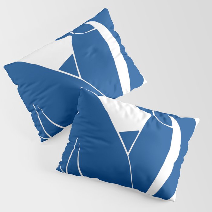Henri Matisse - Blue Nude II - Minimalist Blue Pillow Sham Gallery Image 3