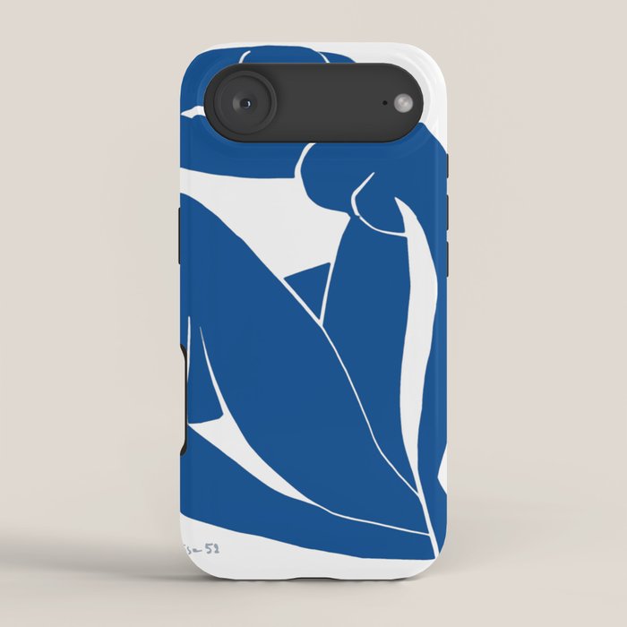 Henri Matisse - Blue Nude II - Minimalist Blue iPhone Case Gallery Image 2