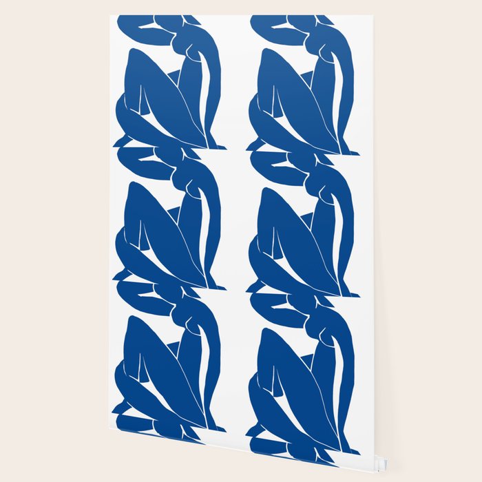 Henri Matisse - Blue Nude II - Minimalist Blue Wallpaper Gallery Image 2