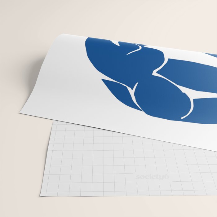 Henri Matisse - Blue Nude II - Minimalist Blue Wrapping Paper Gallery Image 2
