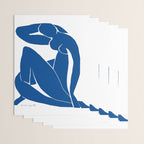 Henri Matisse - Blue Nude II - Minimalist Blue Wrapping Paper Gallery Image 3