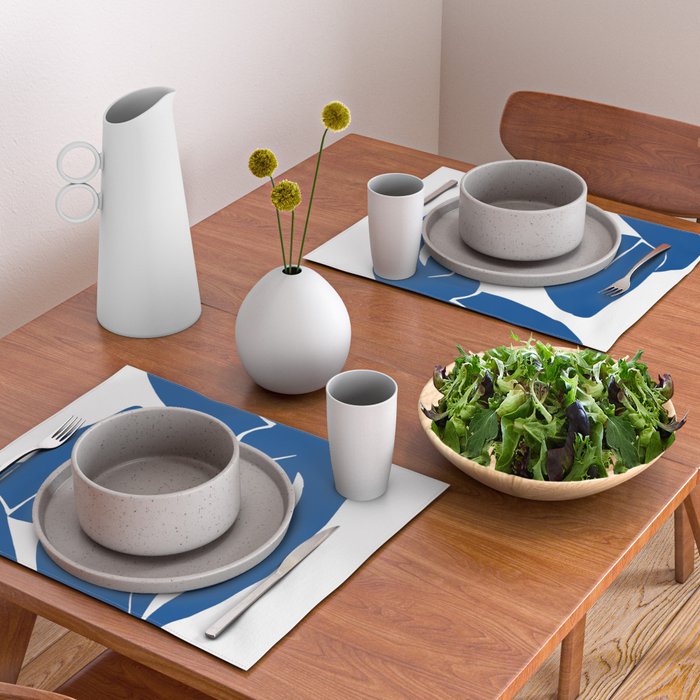 Henri Matisse - Blue Nude II - Minimalist Blue Placemat Gallery Image 2