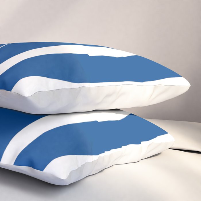 Henri Matisse - Blue Nude II - Minimalist Blue Pillow Sham Gallery Image 3