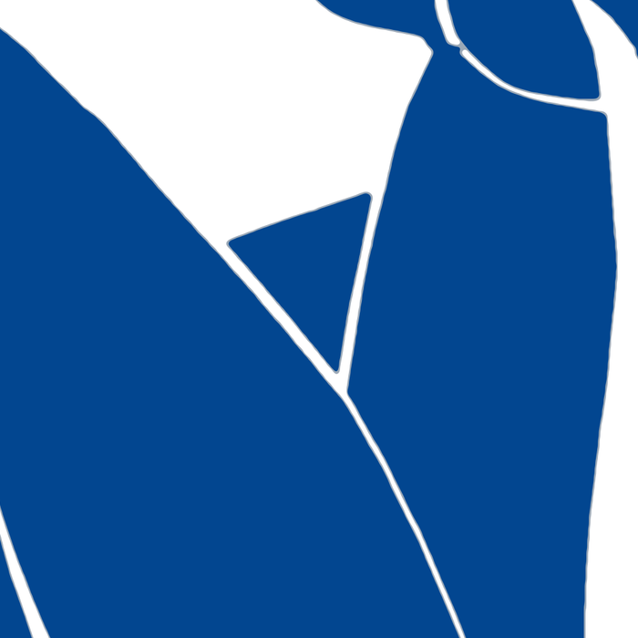 Henri Matisse - Blue Nude II - Minimalist Blue Coffee Mug Gallery Image 2