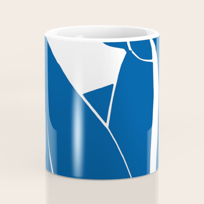 Henri Matisse - Blue Nude II - Minimalist Blue Coffee Mug Gallery Image 4