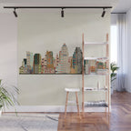 austin skyline Wall Mural Gallery Image 1
