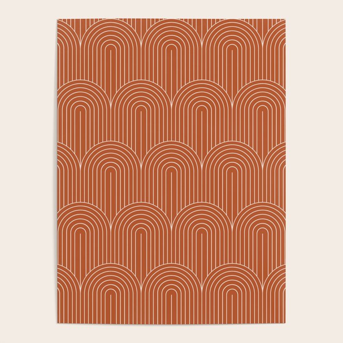 Art Deco Arch Pattern XI Poster Gallery Image 4