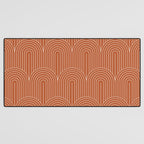 Art Deco Arch Pattern XI Desk Mat Gallery Image 3