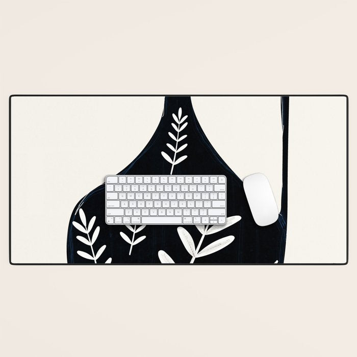 Minimal Abstract Art Vase 21 Desk Mat Gallery Image 1