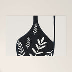 Minimal Abstract Art Vase 21 Welcome Mat Gallery Image 1