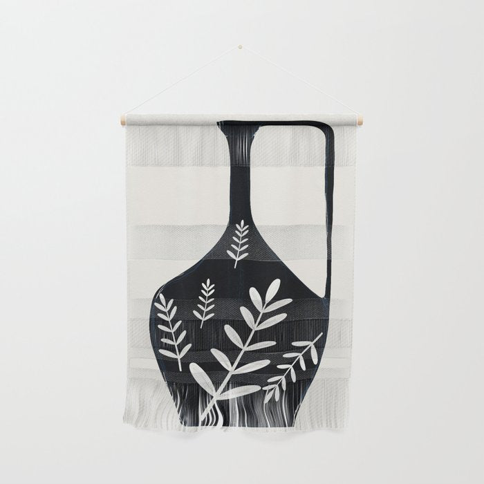 Minimal Abstract Art Vase 21 Wall Hanging Gallery Image 1