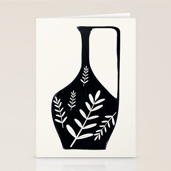 Minimal Abstract Art Vase 21 Stationery Card Gallery Image 2
