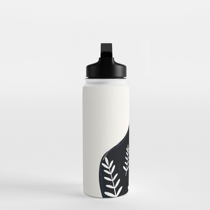 Minimal Abstract Art Vase 21 Water Bottle Gallery Image 3