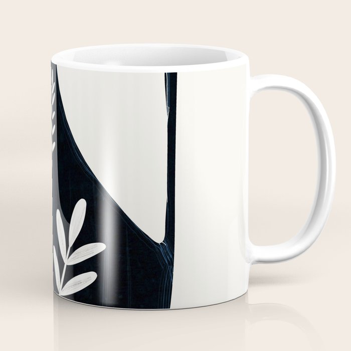 Minimal Abstract Art Vase 21 Coffee Mug Gallery Image 1