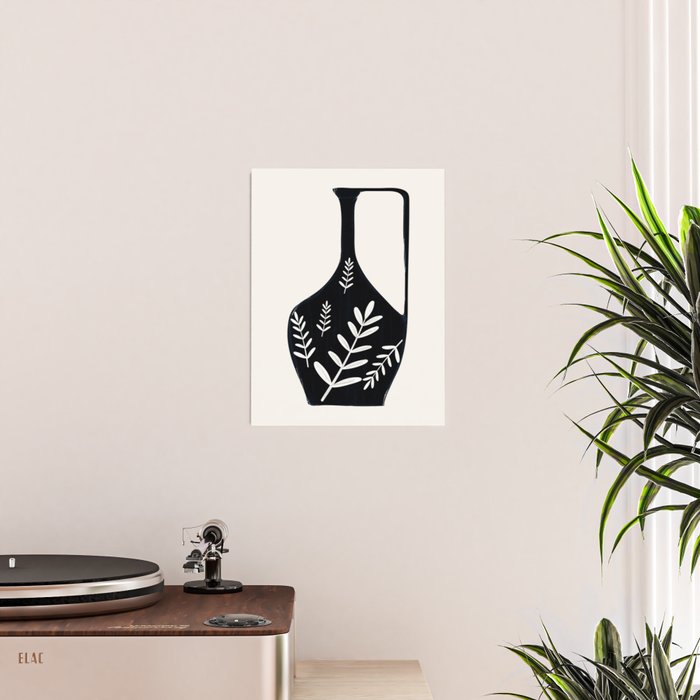 Minimal Abstract Art Vase 21 Poster Gallery Image 2