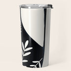 Minimal Abstract Art Vase 21 Travel Mug Gallery Image 2