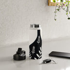 Minimal Abstract Art Vase 21 Water Bottle Gallery Image 4