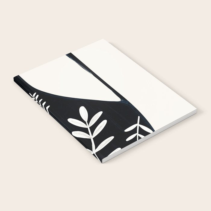 Minimal Abstract Art Vase 21 Notebook Gallery Image 2