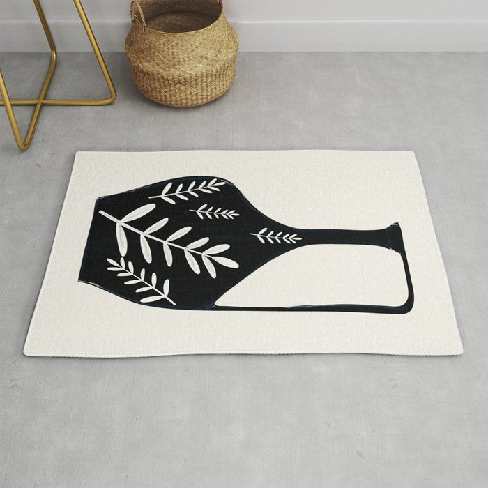 Minimal Abstract Art Vase 21 Rug Gallery Image 1