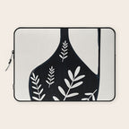 Minimal Abstract Art Vase 21 Laptop Sleeve Gallery Image 1