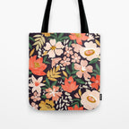 Modern meadow blooming Tote Bag Gallery Image 1