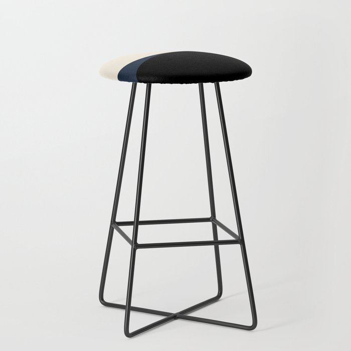 Almond Abstract II Stool Gallery Image 1