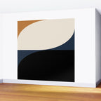 Almond Abstract II Wall Mural Gallery Image 2