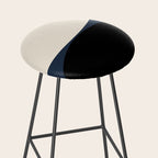Almond Abstract II Stool Gallery Image 2