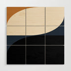 Almond Abstract II Wood Wall Art Gallery Image 1