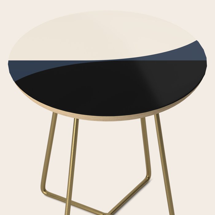 Almond Abstract II Side Table Gallery Image 2