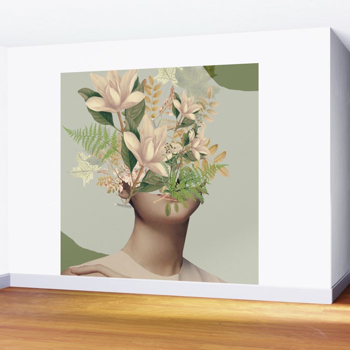 Floral beauty 30 Wall Mural Gallery Image 2