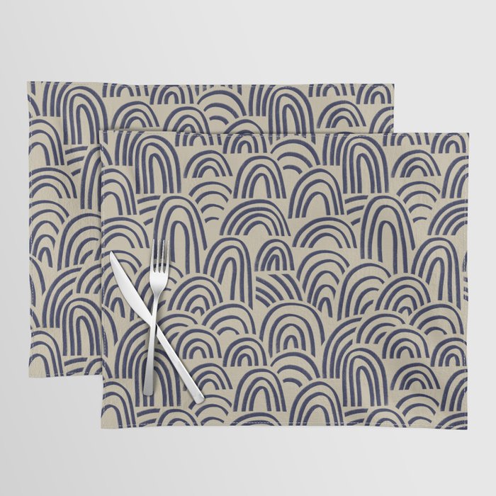 Charcoal Arches #2 Placemat Gallery Image 1