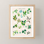 House Plants on Pink Mini Art Print Gallery Image 1