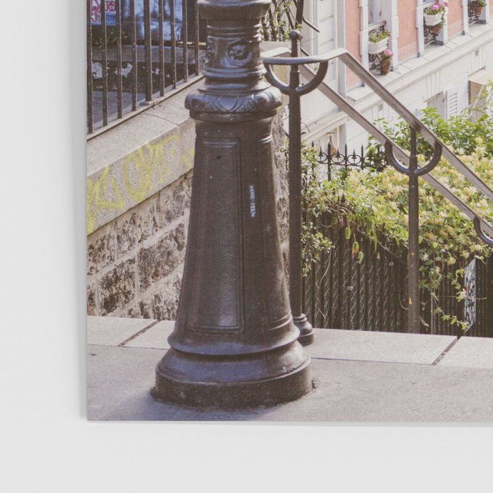 Montmartre Stairs - Paris Travel Photography Poster Gallery Image 3