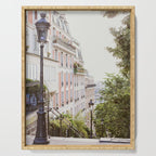 Montmartre Stairs - Paris Travel Photography Serving Tray Gallery Image 1